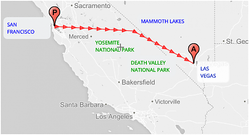 YOSEMITE NATIONAL PARK TOUR - MAPS